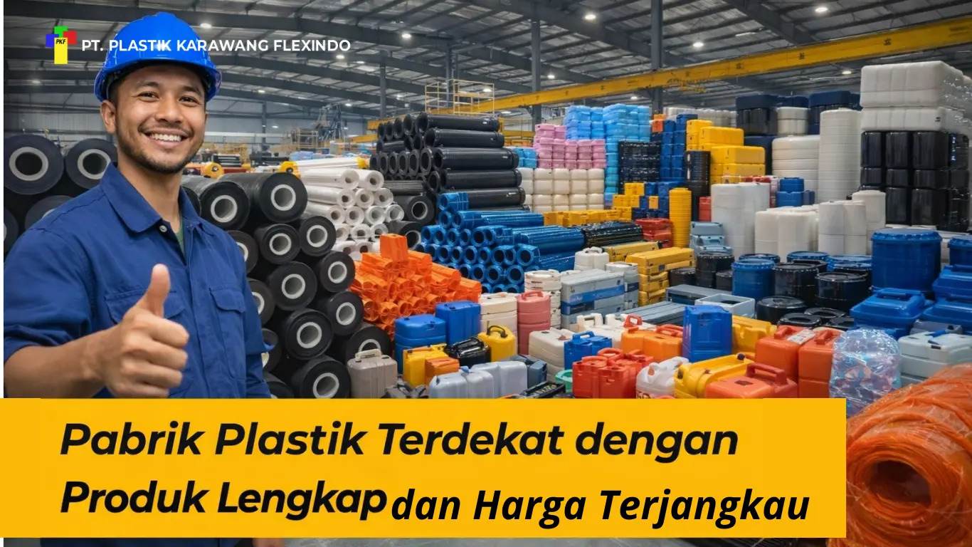 Pabrik Plastik Terdekat dengan Produk Lengkap dan Harga Terjangkau