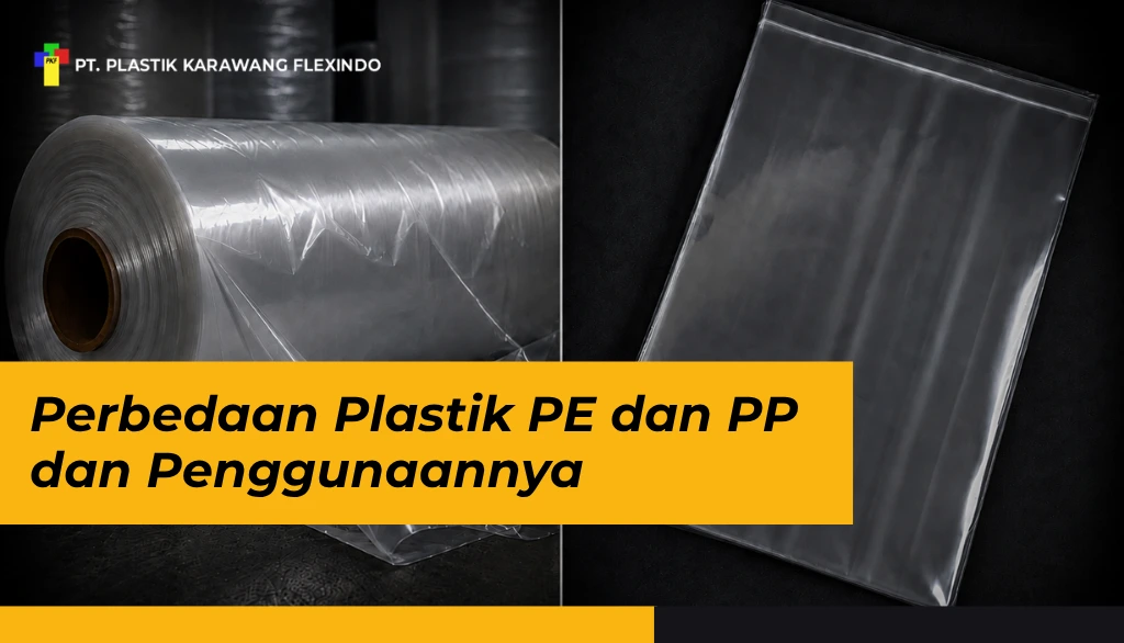 Perbedaan Plastik PE dan PP dan Penggunaannya
