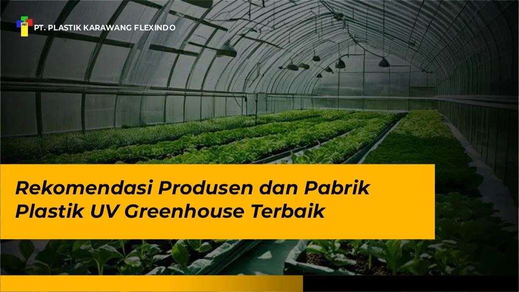 Rekomendasi Produsen dan Pabrik Plastik UV Greenhouse Terbaik 